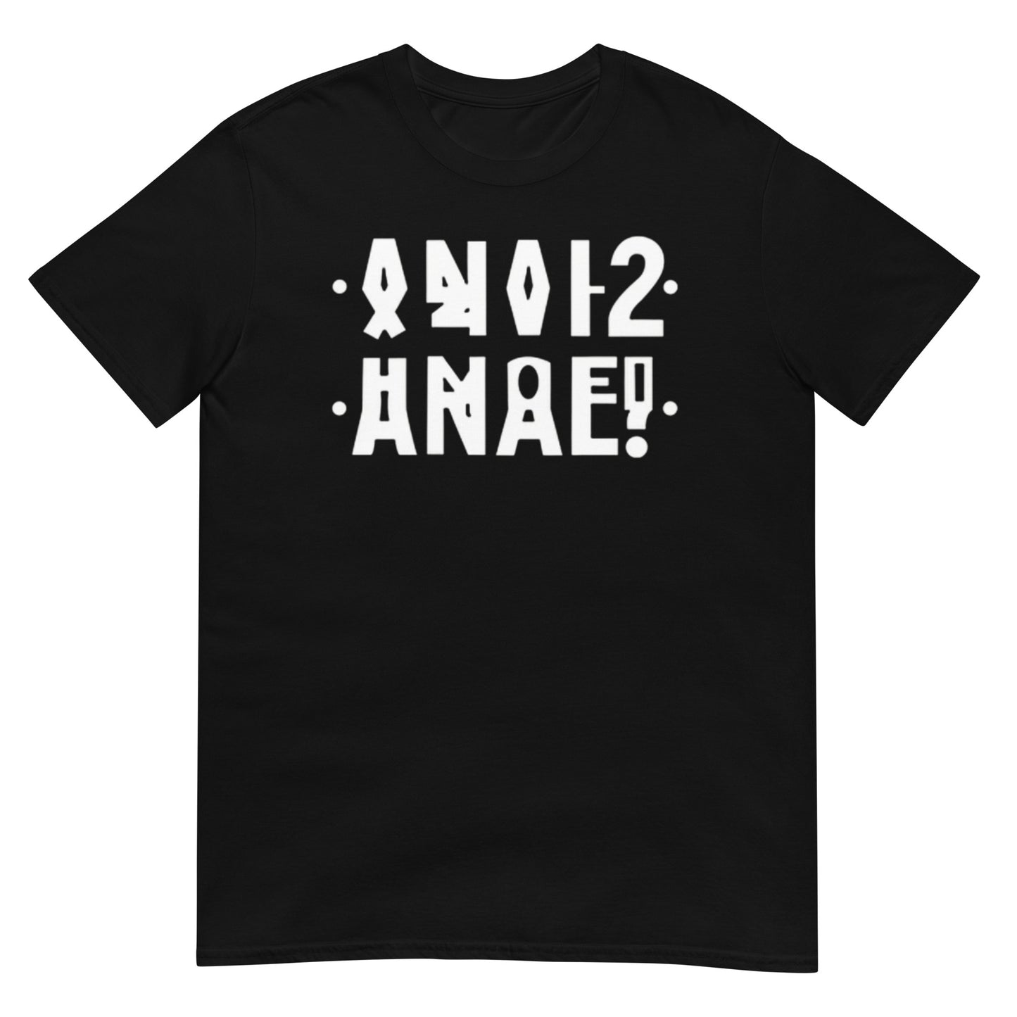 An*l? Folded Message Unisex tee